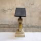 Lampe postmoderne en céramique de L'état du jour Anni '80