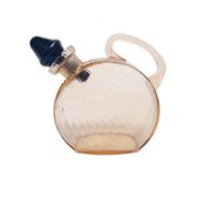 Art Deco carafe from Hortensja Glassworks, Poland, 1930s