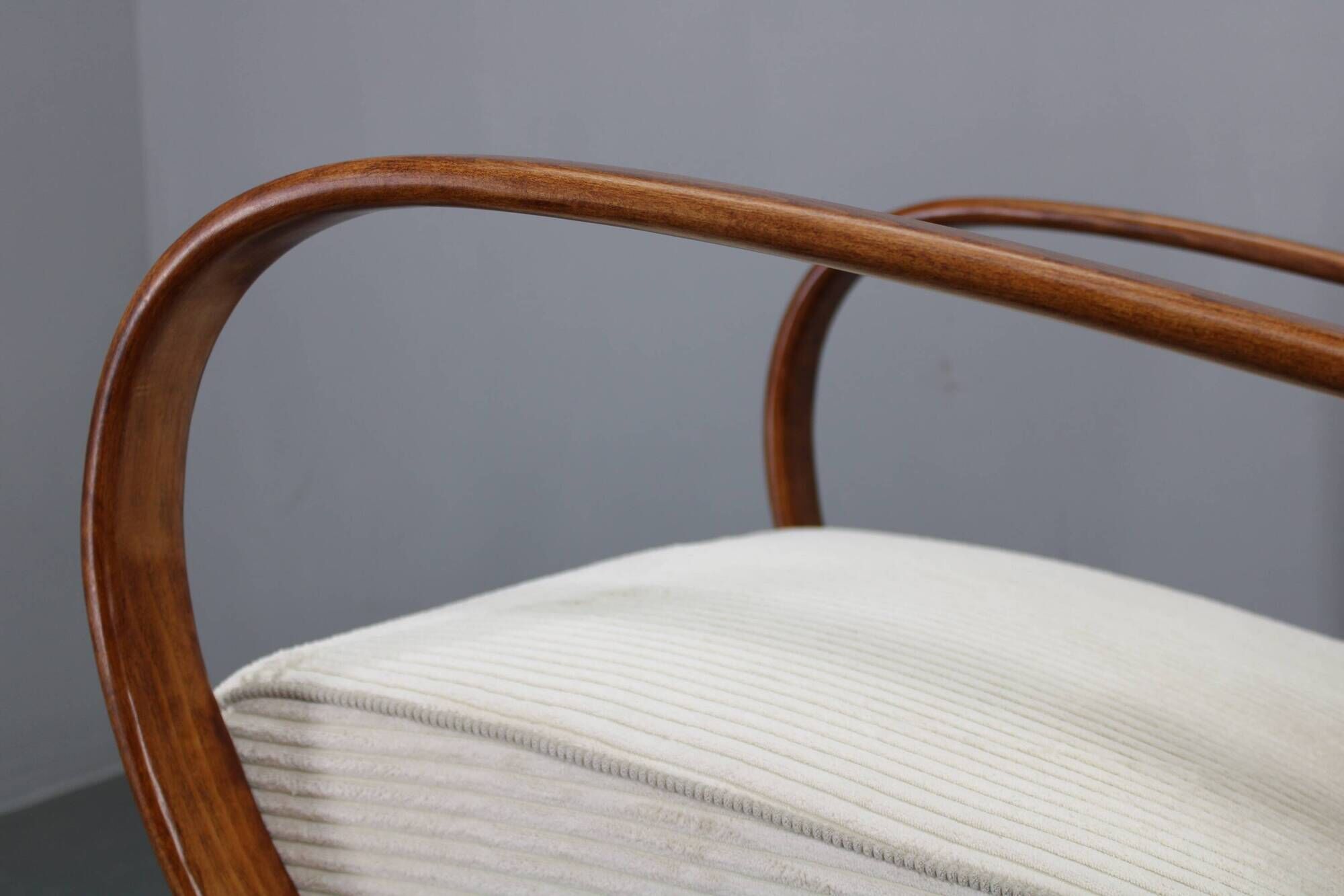 Pair of Art Deco armchairs by Jindřich Halabala, 1940s