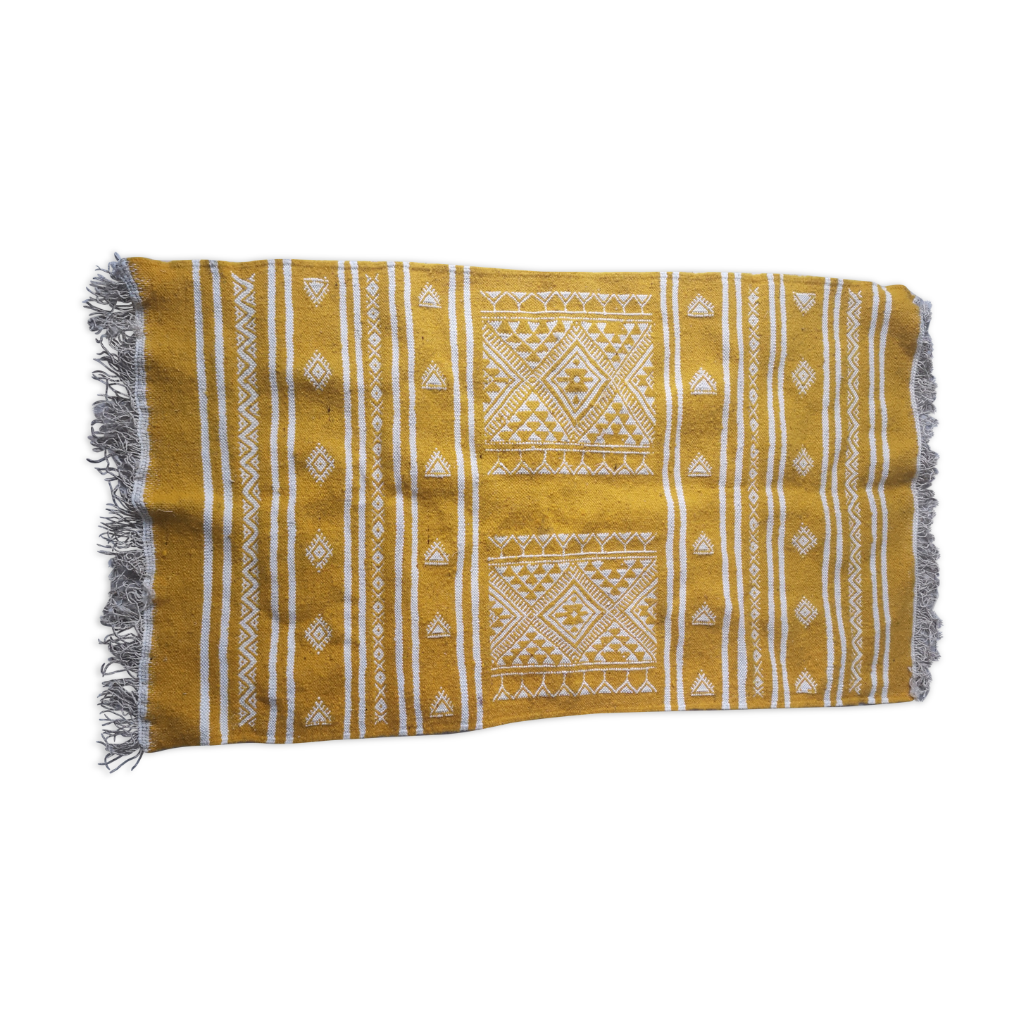 Kilim carpet in handmade wool