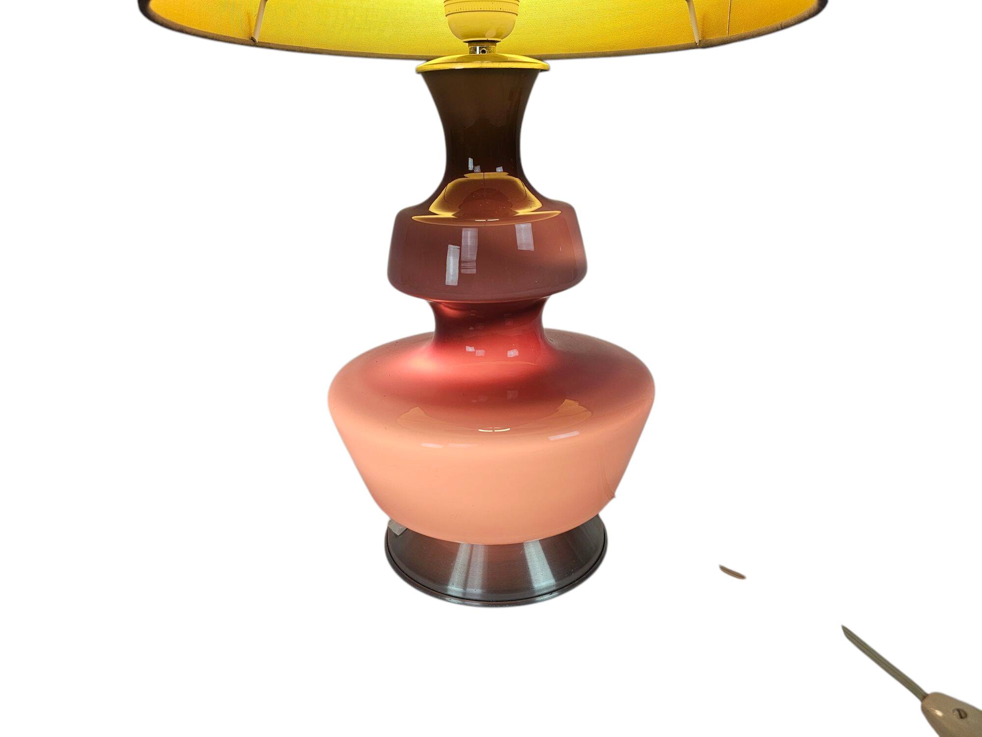 Space Age - Vintage - Table lamp - Mortsel & Glass Factory De Rupel N.V. -