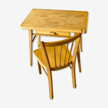 Ensemble bureau et chaise enfant Baumann