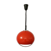 Space age adjustable pendant lamp by Meblo / Guzzini 1970s