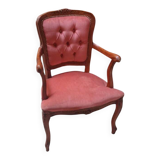 Louis XV style bergère armchair