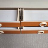 Modular enfilade Space-Age 1970