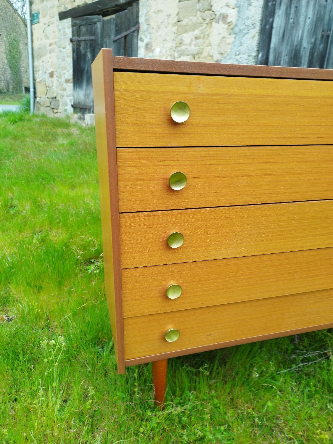 Chest of drawers from the 50s 5 drawers sideboard