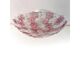 Venetian Transparent and Ametista Flowers Murano Glass Flush Mount in Barov