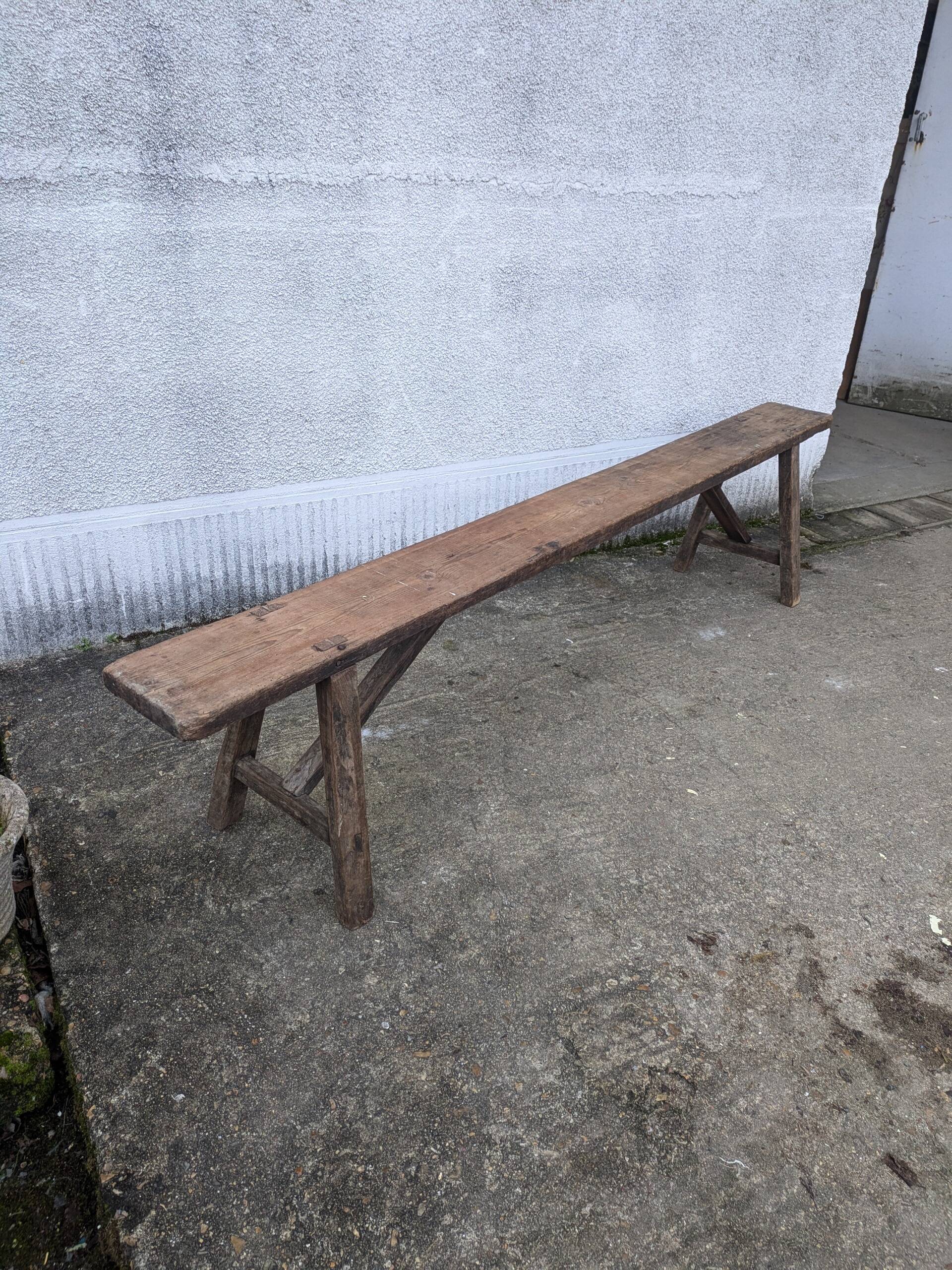 Banc de ferme