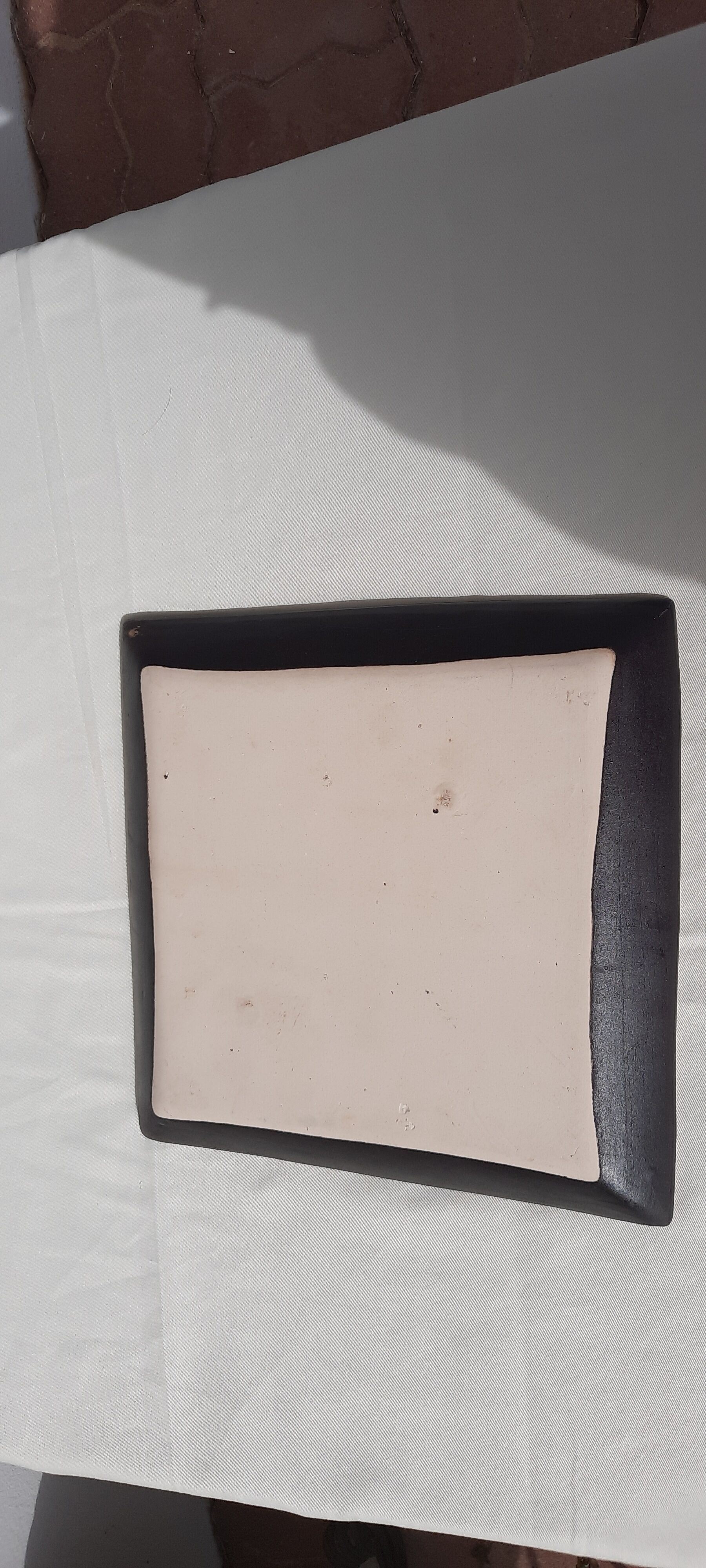 Plat céramique