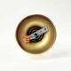 Mid-Century Modern Flower-Shaped Glass Flush Mount/Ceiling Light from Limburg, Germany, 1970s