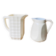 A pair of vintage ceramic jugs from the 1950s.