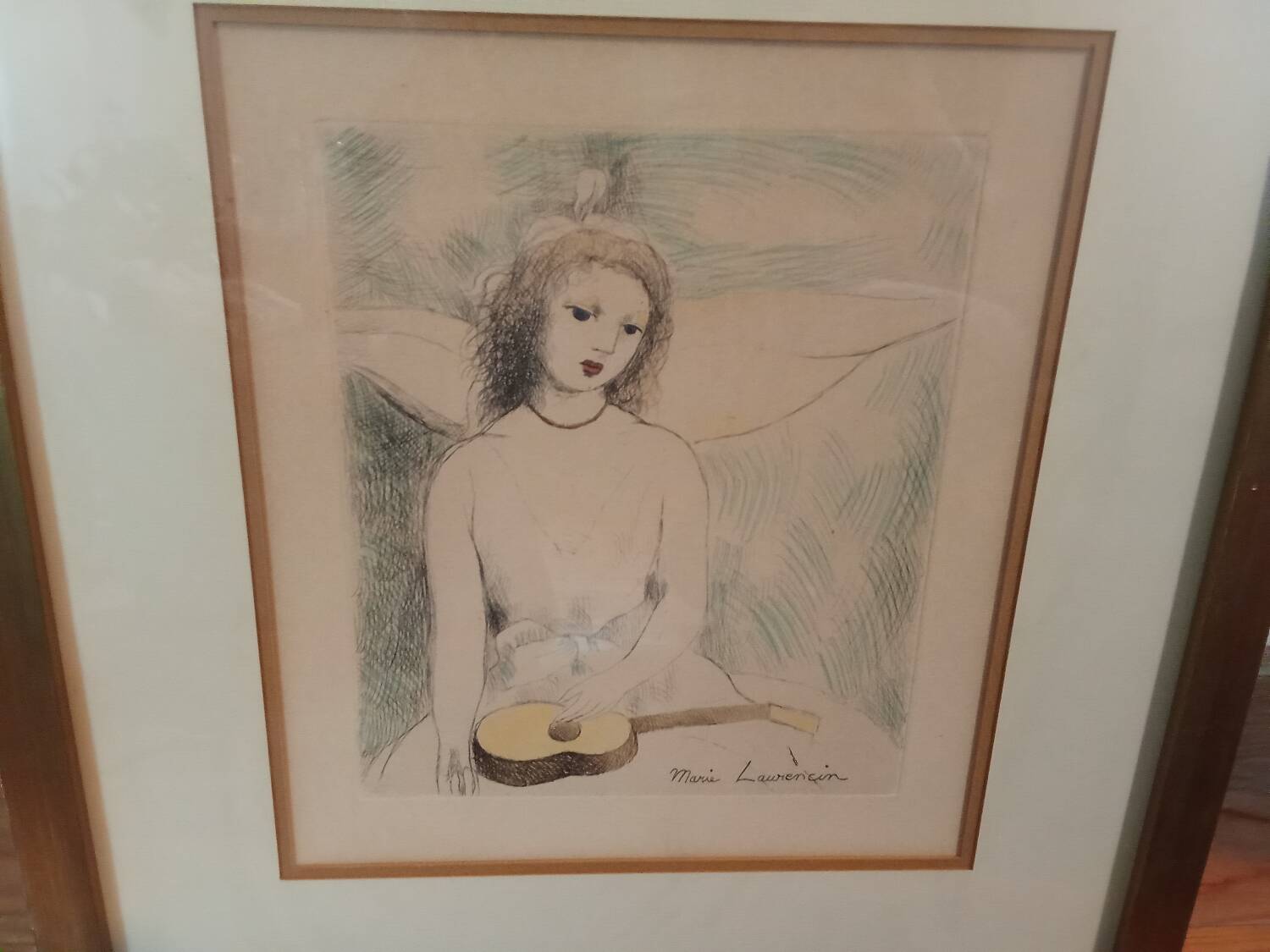 Original drawing by Marie Laurencin