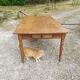 Table de ferme 200 cm extensible
