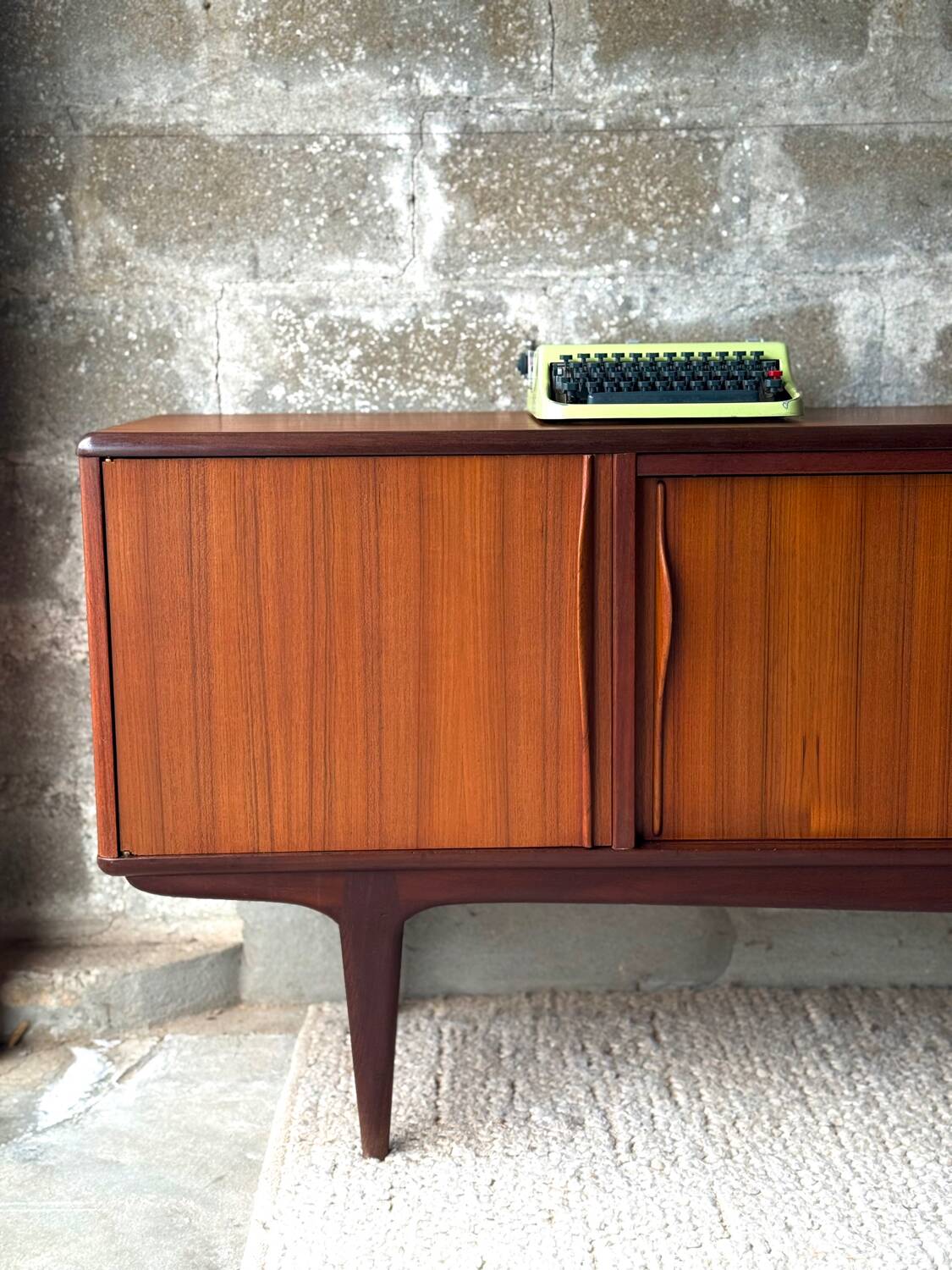 Scandinavian enfilade in teak, solid wood, 1960s/70s.