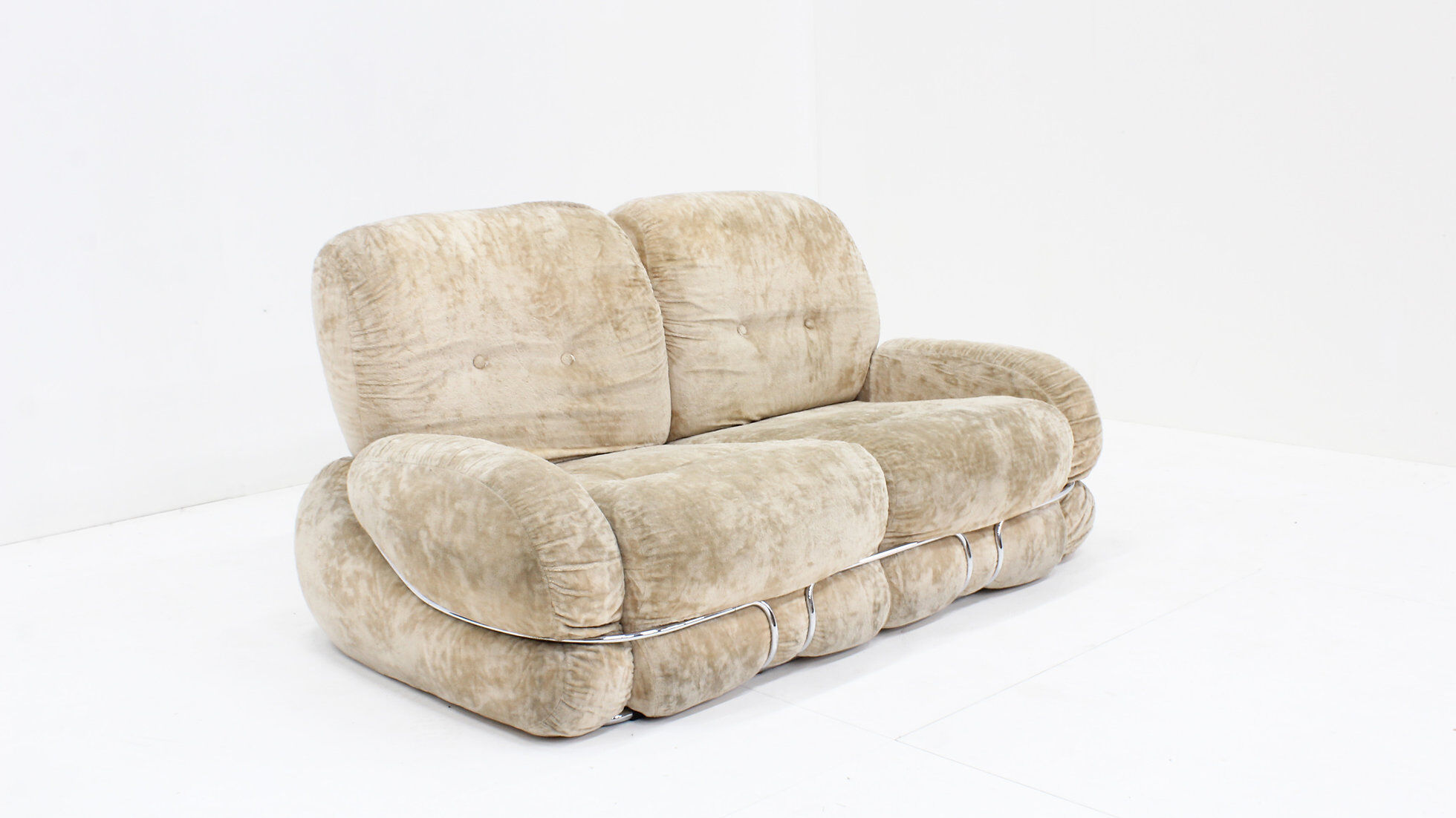 Canapé vintage Okay d'Adriano Piazzesi, Italie, années 1970