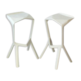 Pair of Miura stools by Konstantin Grcic for Plank, Italy