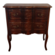 Louis XV style chest of drawers - 2 drawers - Curved feet - 1980s