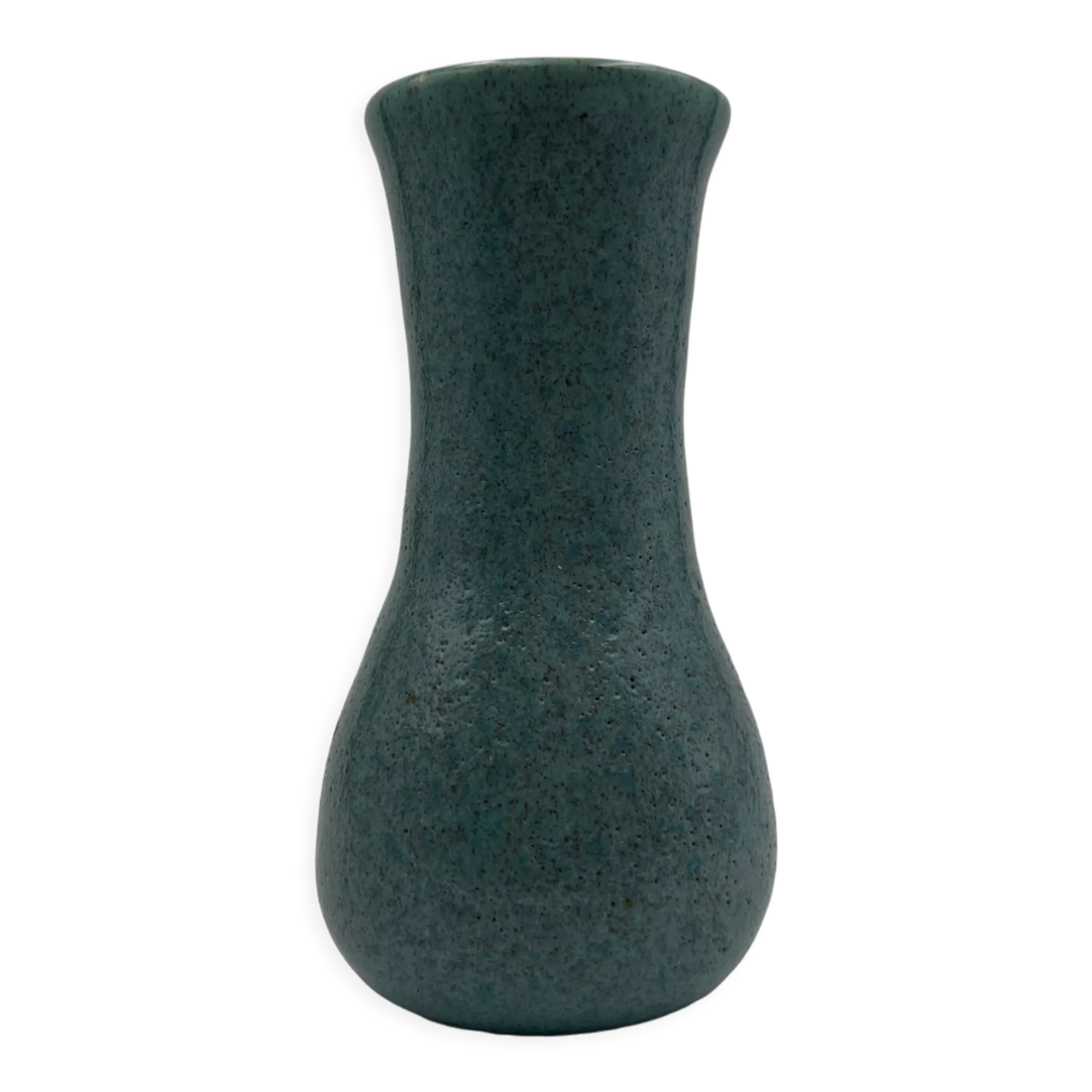 Blue ceramic vase