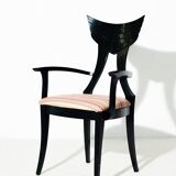 Winged Italian Armchair by Pietro Constantini 1980s