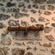 Antique wooden coat hook