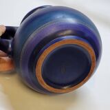 Pichet cruche en céramique vintage bleu Porta Celi Spain