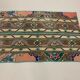 Distressed Turkish Rug 110x72 cm Vintage Shabby, Tribal Red, Green, Brown Small