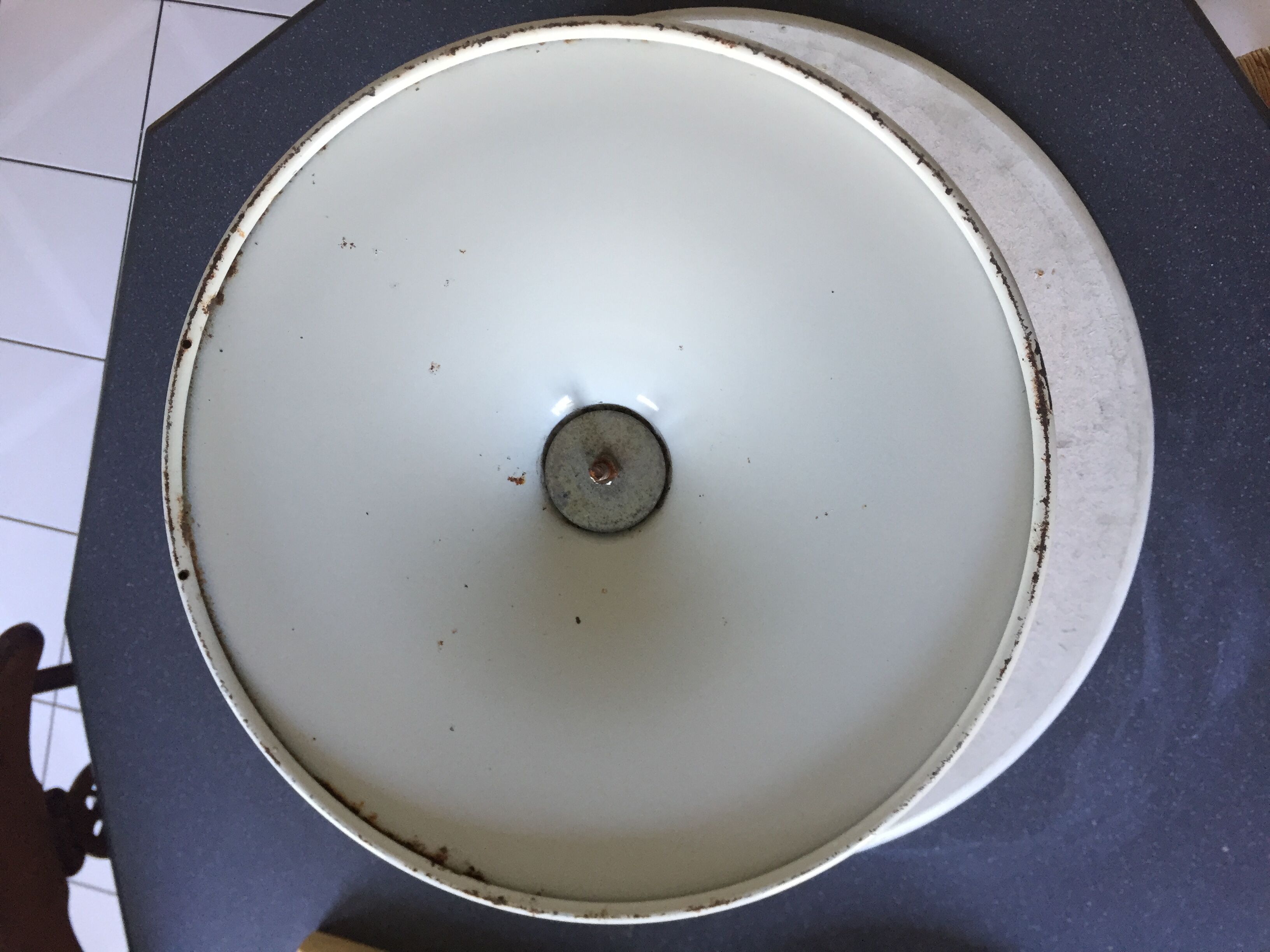 Table basse tulipe Opal Mobel vintage 1950