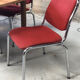 Ensemble de 10 chaises vintage chrome et tissus