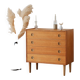 Scandinavian oak chest of drawers | vintage Danish furniture