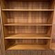 Wooden and Metal Bookcase