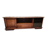 Solid cherry TV stand