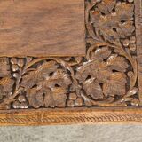 Oriental Folding Table in Exotic Wood – Early 20th Century
