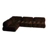 Camaleonda Sofa In Brown Corduroy By Mario Bellini For C&B Italia 1969