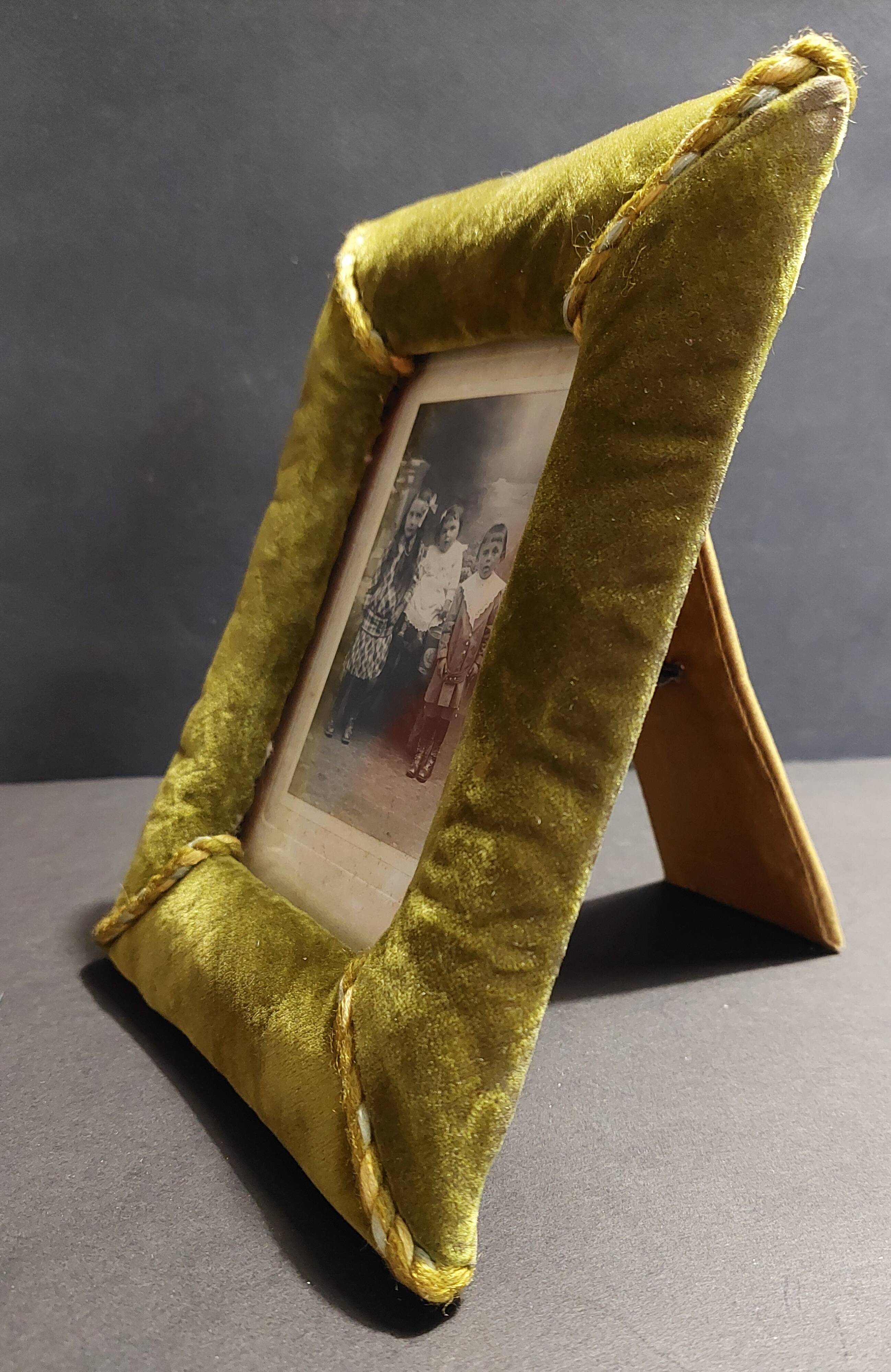 Old framed photo children frame Napoleon III