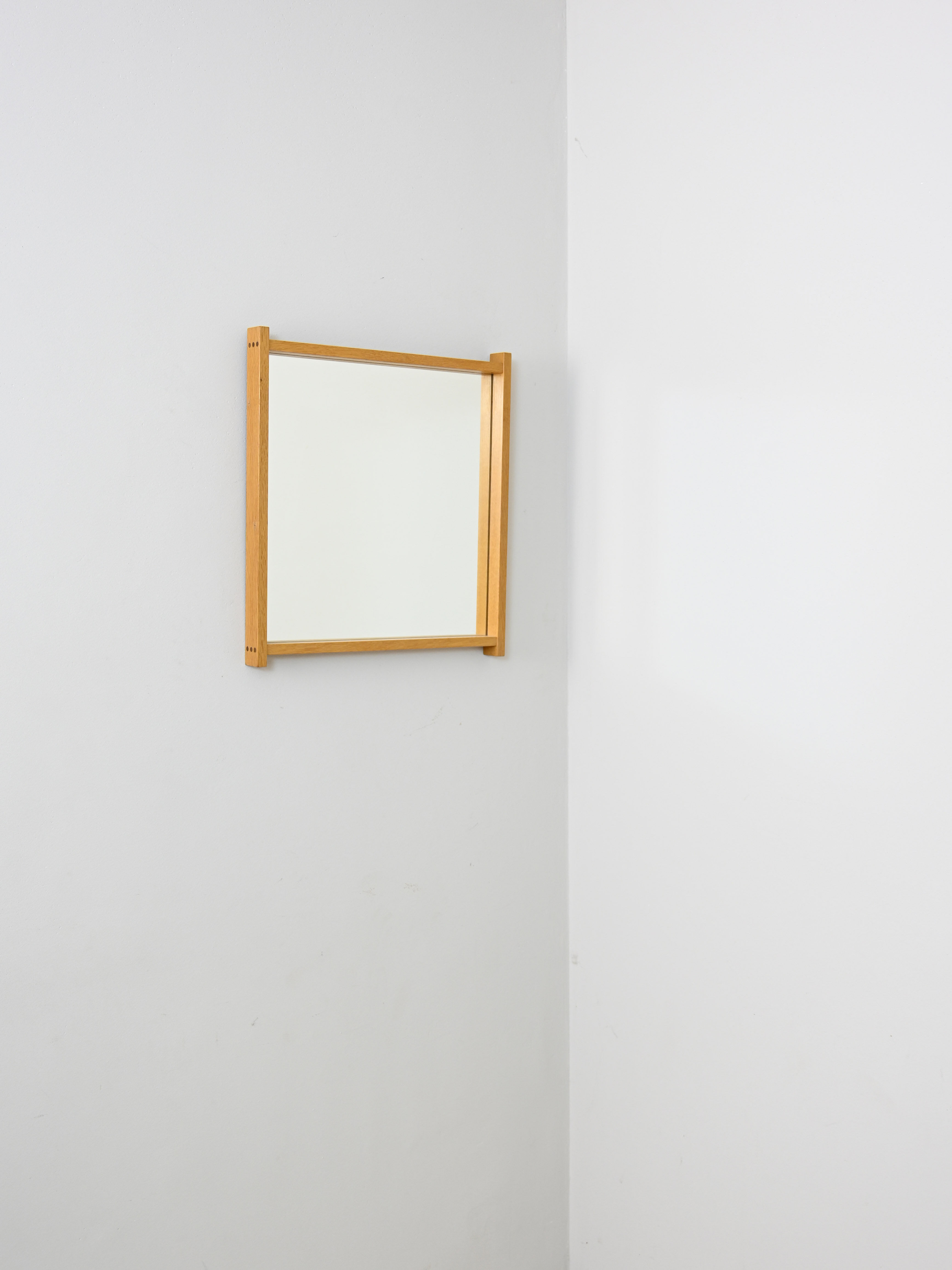 Vintage oak mirror