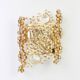 Pair of wall sconces in gilded brass and crystal by Palwa, Germany, 1960s.