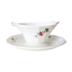 Saucière Sarreguemines, ceramic, Bermuda décor,
