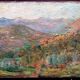 "clemente levi pugliese" huile de paysage impressionniste -impressionist landscape oil