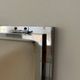 Modernist wall lamp, chrome-plated metal and sandblasted glass, France 1930
