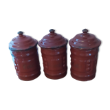 Set of 3 LT iron boxes deposited