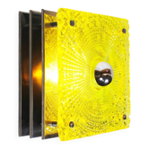 Unique 1970s Italian Murano glass wall lamp