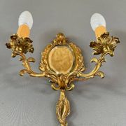 Paire d’Appliques Murales à Glace, Style Louis XV, XXe Siècle