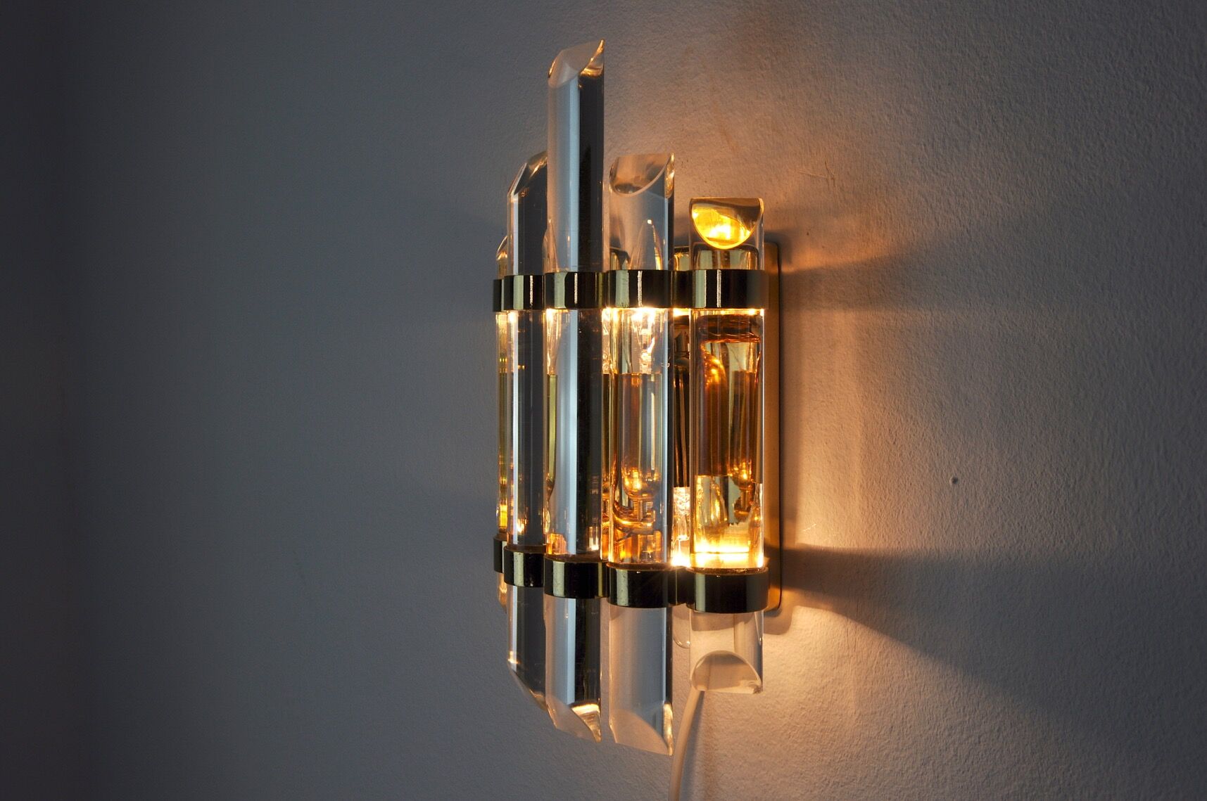 Triedi Murano sconce, Italy 1970