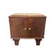 Art Deco bedside table with marble top, 1930s