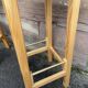 3 scandinavian design bar stools vintage pine