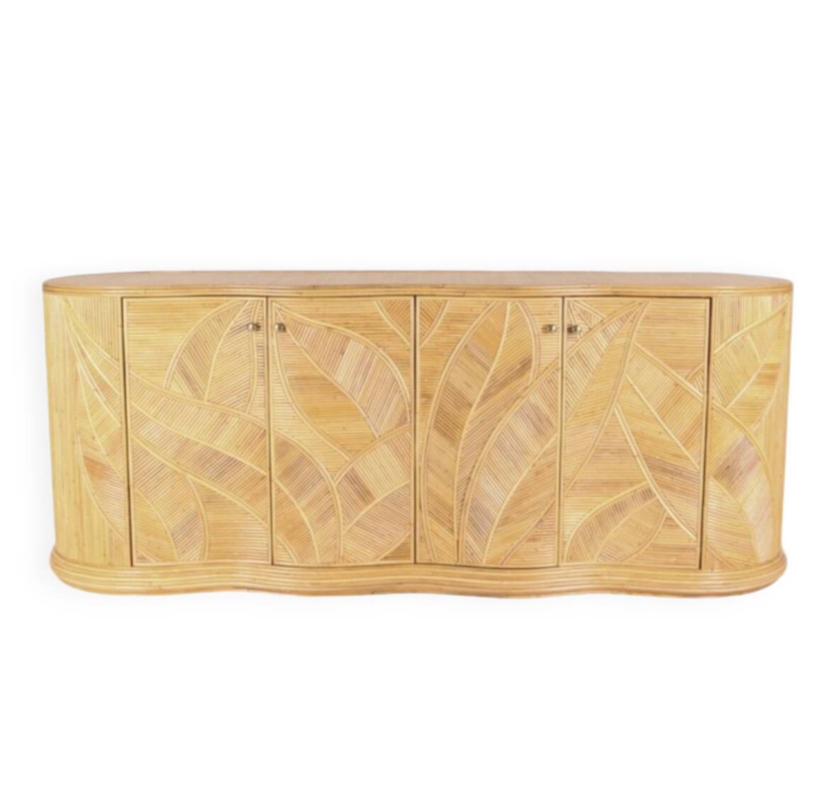 Rattan "leaves" enfilade