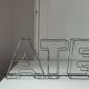 Zinc workshop sign