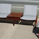 Karl Sørlie & Sønner 3-seater modular bench and coffee table