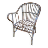 Rattan armchair