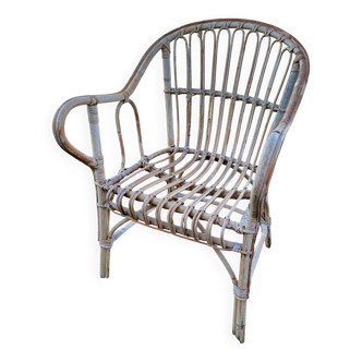 Rattan armchair